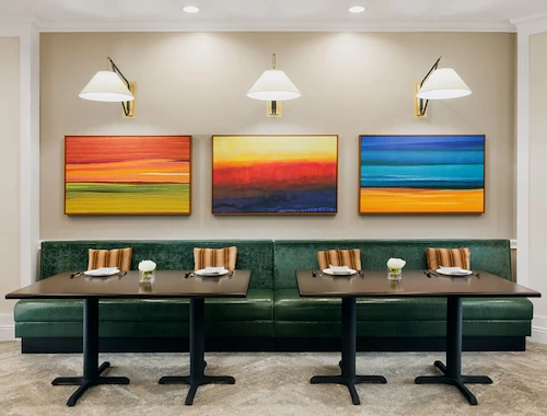 Lakeshore Woods Assisted Living and Memory Care Seating Area