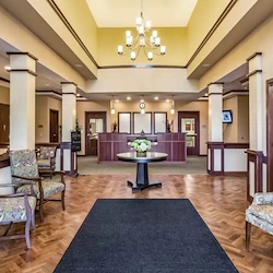 Harvester Place Senior Assisted Living Memory Care in Burr Ridge, IL front entrance