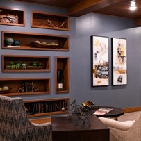 Lounge area at Broadwell Senior Living at Plymouth