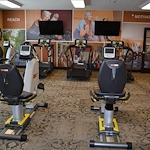 Aster Place senior living community offering independent living, assisted living, memory care, and respite care in Lafayette, IN, fitness center