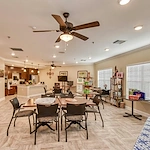 Anthem Lakes, senior living community offering independent living, assisted living, and memory care in Jacksonville, FL, multipurpose room