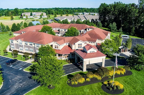 Aberdeen Crossings by New Perspective, senior living community offering assisted living in Highland Heights, OH, exterior