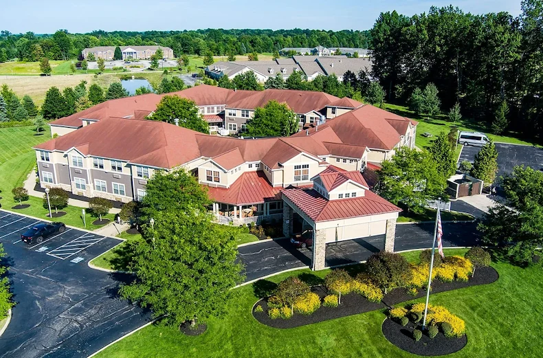 Aberdeen Crossings by New Perspective, senior living community offering assisted living in Highland Heights, OH, exterior