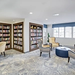 Steeplechase Gracious Retirement Living Hawthorn Senior Independent Living in Oxford, Florida library