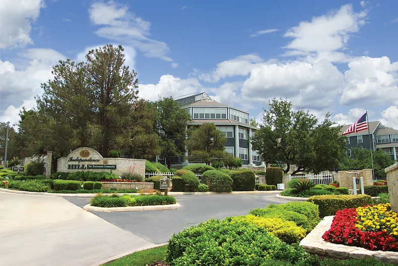 Beautifully landscaped gated community