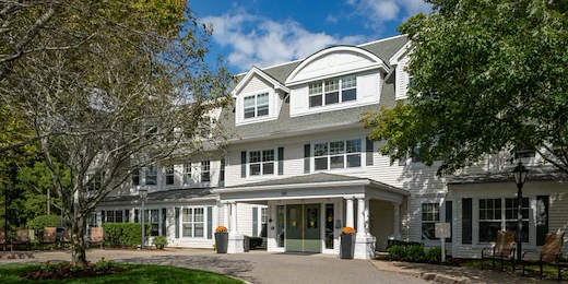 Charter Senior Living of Dedham in Dedham, MA, front exterior