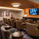 Media/activities room at Verena at Gilbert Senior Living 