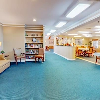Gaines Park's lounge nook