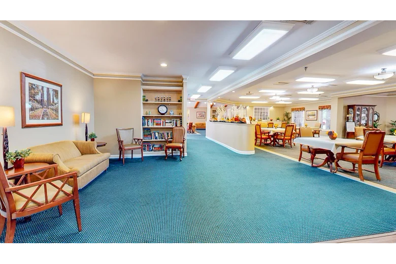 Gaines Park's lounge nook