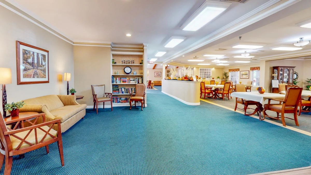 Gaines Park's lounge nook