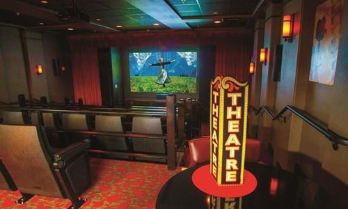 Ivy Creek Gracious Retirement Living Hawthorn Senior independent Living in Glen Mills, Pennsylvania movie theater