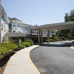 Allegro St. Augustine senior living offering independent living, assisted living, and respite care in Saint Augustine, FL, front entrance