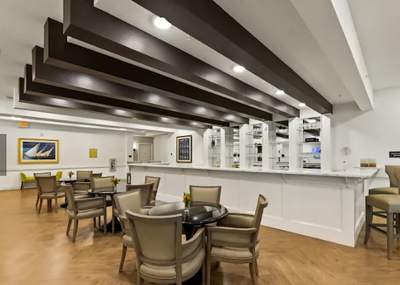 The Blake at Biloxi dining and bar area