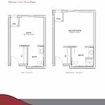 Memory Care Floor Plans 