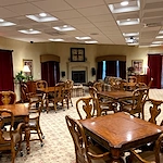 Avina of Milwaukee assisted living and independent living in Milwaukee, WI, common sitting area or dining space