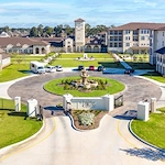 Driveway to The Vincent Senior Living Community