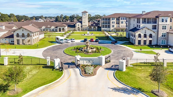 Driveway to The Vincent Senior Living Community