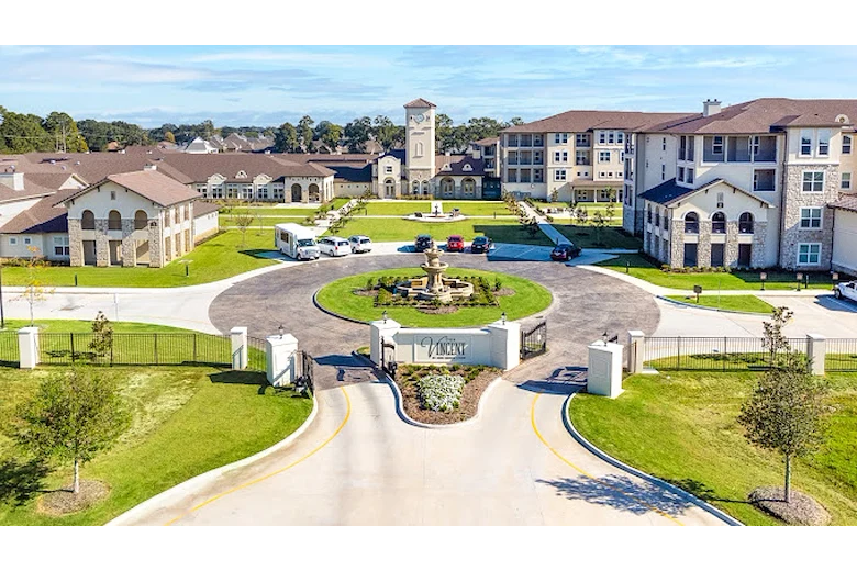 Driveway to The Vincent Senior Living Community