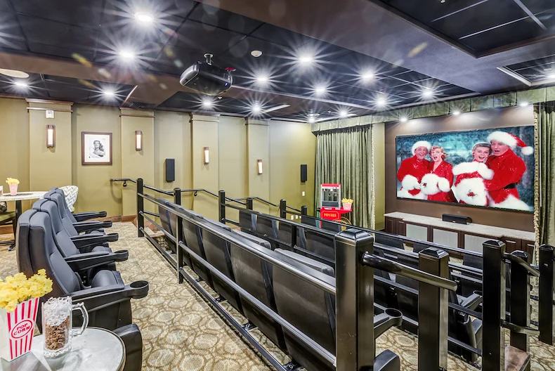The Savoy Gracious Retirement Living Hawthorn Senior Independent Living in Winter Springs, Florida movie theater