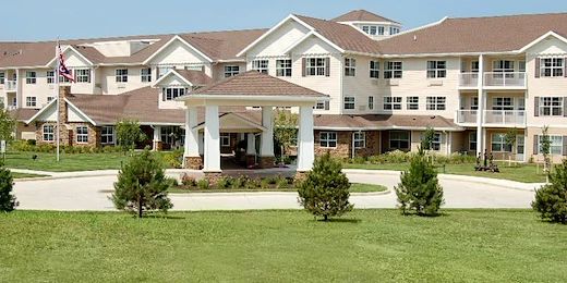 Parker Place Gracious Retirement Living Hawthorn Senior Independent Living in Mentor, Ohio front exterior