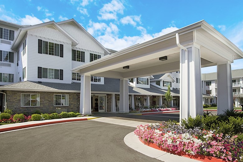 Olympus Ranch Gracious Retirement Living Hawthorn Senior Independent Living in Murray, Utah front exterior