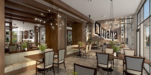 Ovation Heartwood Preserve Senior Living in Omaha, Nebraska dining room