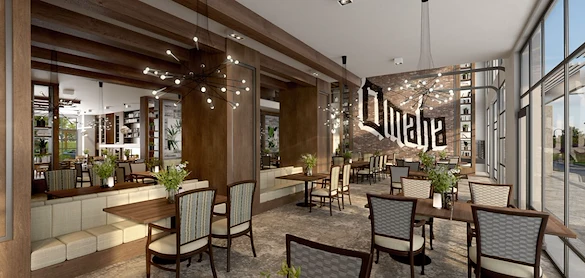 Ovation Heartwood Preserve Senior Living in Omaha, Nebraska dining room