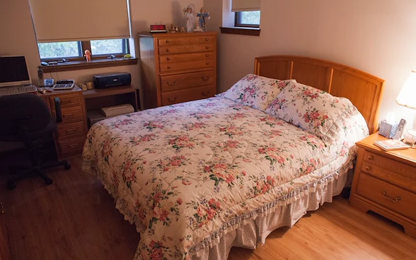 Ascension Living Resurrection Village Senior Living in Chicago, Illinois bedroom