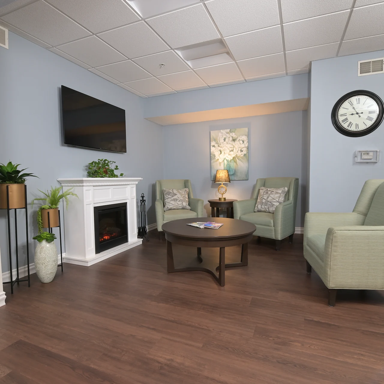 St. Joseph's Village lounge area
