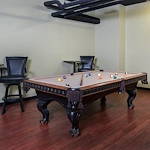 Park Vista Retirement Living North Hill East Moline, IL, pool table