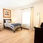 All rooms are private (option for studio or 1-bedroom)