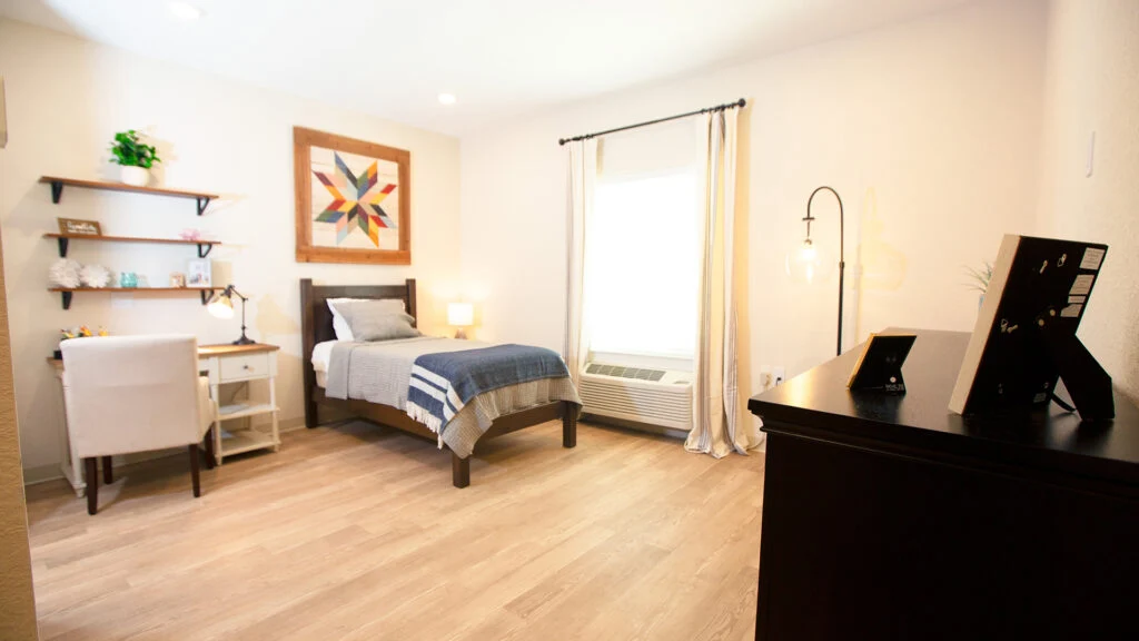 All rooms are private (option for studio or 1-bedroom)