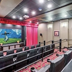 Alexis Estates Gracious Retirement Living by Hawthorn Senior Living, independent living in Allen, TX, movie theater
