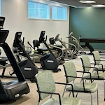 Astral at Franklin, senior living community offering independent living, assisted living, and memory care in Franklin, IN, fitness room