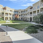 Paloma Landing Retirement Community Hawthorn Senior Independent Living in Albuquerque, New Mexico rear exterior