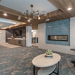 Acclaim at Greenbrier, senior living community offering active adult and independent living in Chesapeake, VA, spacious common area for gathering 