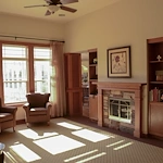 Enjoy time next to the fire in one of our hearth rooms while socializing with friends.