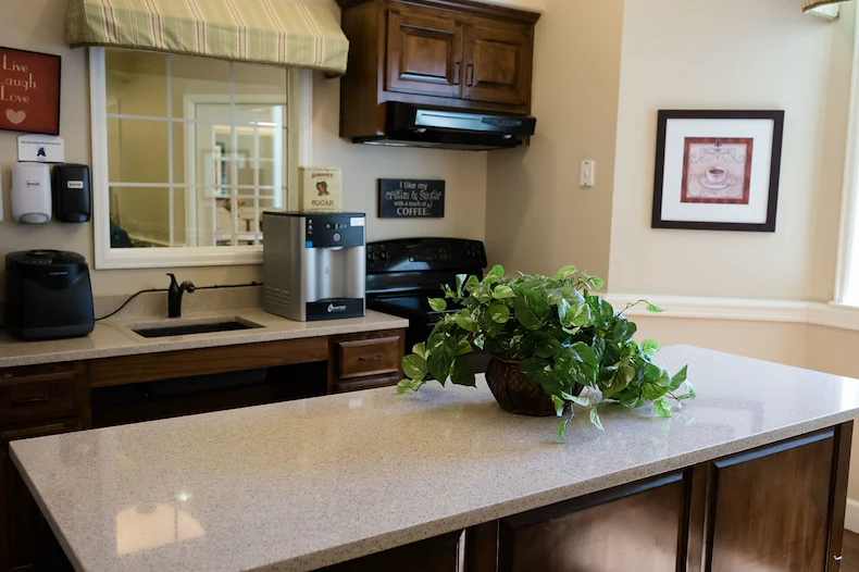 Churchill Place Senior Memory Care in Glen Ellyn, IL kitchen