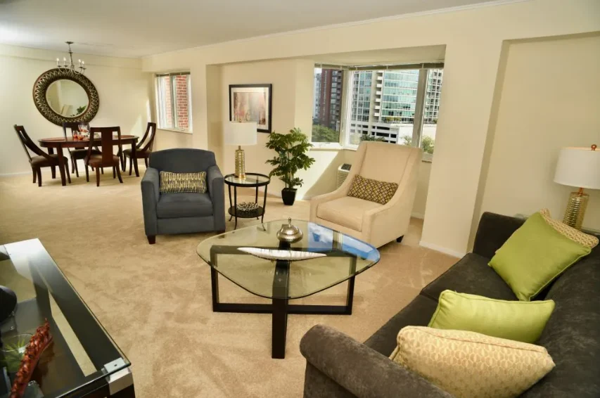 Living Room & Dining Room 