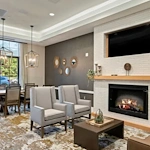 The Barclay at Tuckahoe lounge area