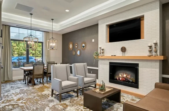 The Barclay at Tuckahoe lounge area