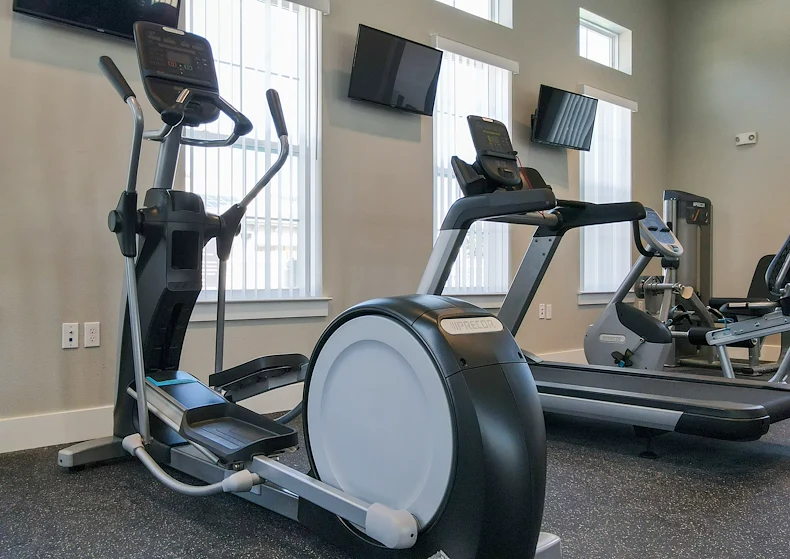 Banyan Reserve Seniors, senior living community offering active adult living and independent living in Lakeland, FL, fitness room