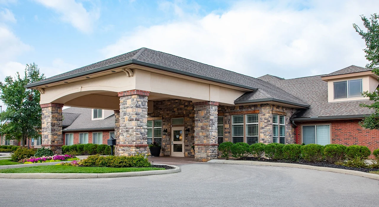 Dublin Glenn Memory Care in Ohio front exterior