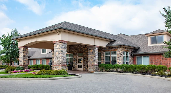 Dublin Glenn Memory Care in Ohio front exterior