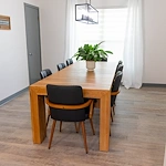 Legato Living Residential Memory Care at Heartland Hills senior living community offering assisted living, memory care, adult day services, and respite care in Bellevue, NE, dining room