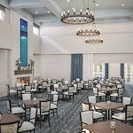 AVIVA Port St. Lucie West senior living community offering active adult living and independent living in Port St. Lucie, FL, dining room