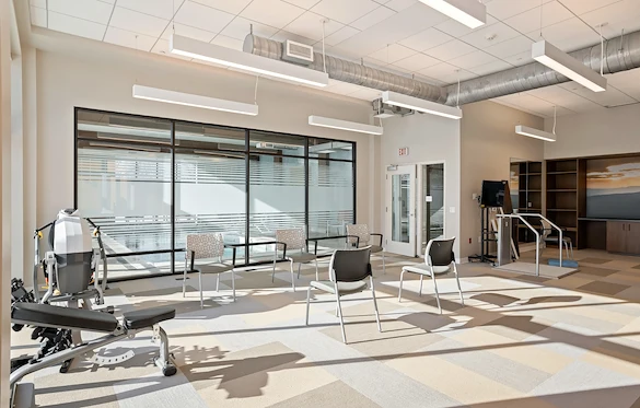 The Barclay at Charlottesville fitness center