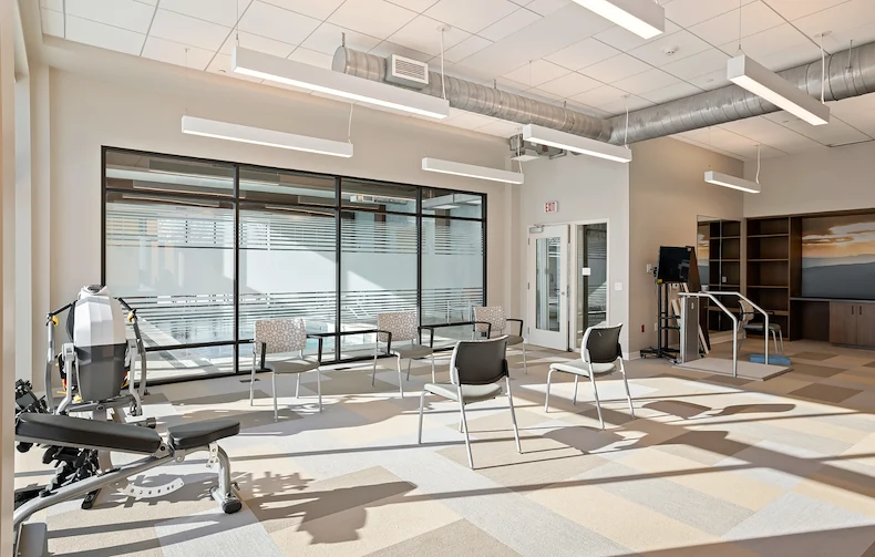 The Barclay at Charlottesville fitness center