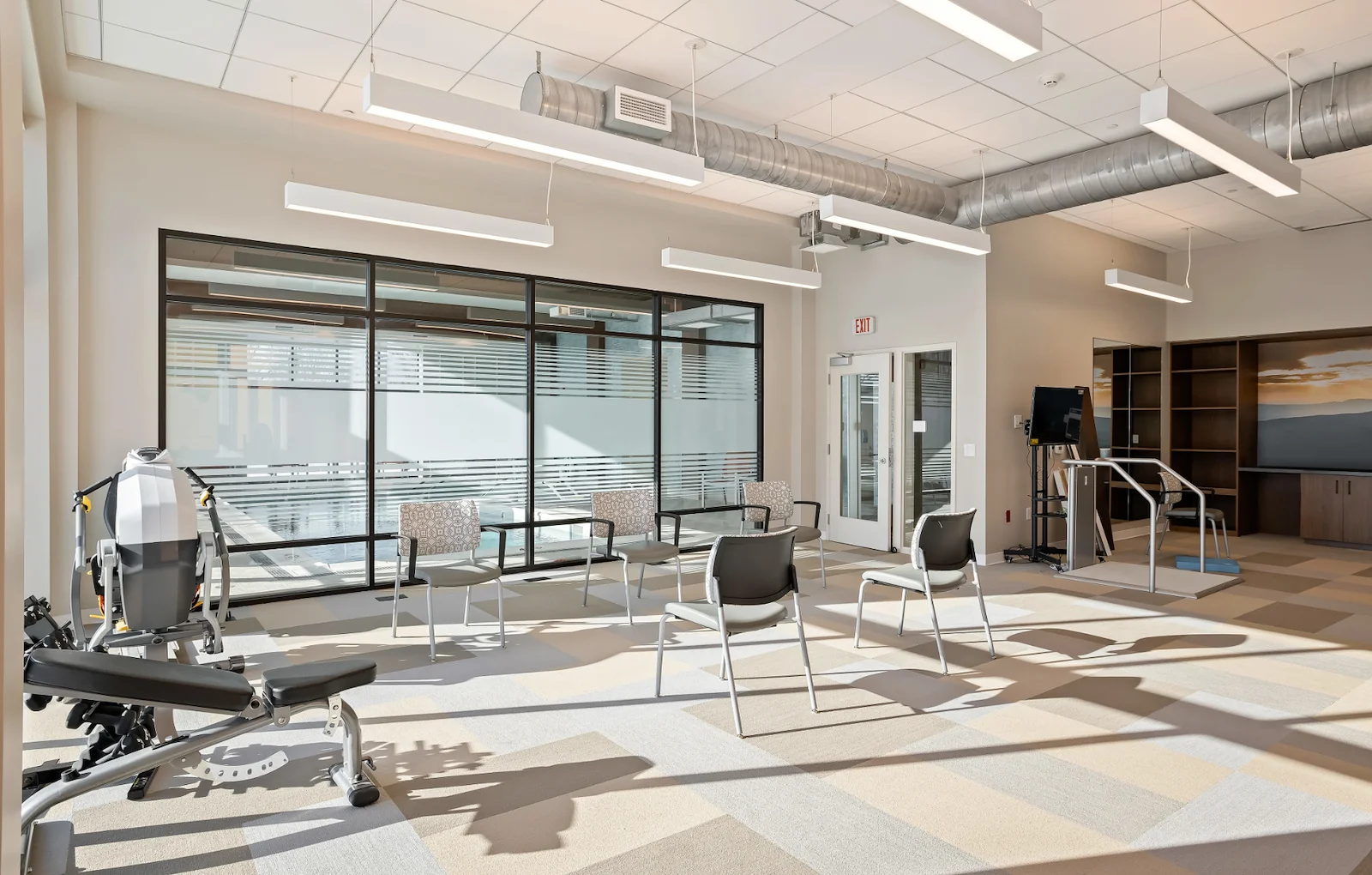 The Barclay at Charlottesville fitness center