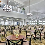 Capitol Ridge Gracious Retirement Living Hawthorn Senior Independent Living in Bristow, Virginia dining room